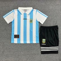Retro Argentina Home Kids 1:1 Quality Soccer Jersey 1994