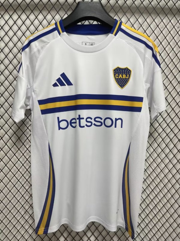 Boca Juniors away  Fans 1:1 Quality Soccer Jersey   24-25