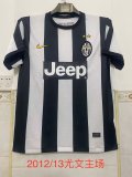 Retro Juventus home 1:1 Quality Soccer Jersey    2012-2013