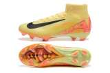 Nike Assassin 16th generation high top with built-in Bonded Pack set, fully air cushioned waterproof knitted FG football shoes Size 36-45
