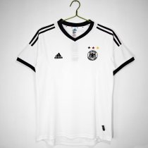 Retro Germany Home fans 1:1 Quality Soccer Jersey  2002-2003