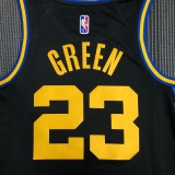 Golden State Warriors Black City Edition #23 GREEN 1:1 Quality NBA Season Jerseys  2022