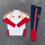 Spain Training Tracksuit White (Kids And Man )  1:1  26-27 (2026)
