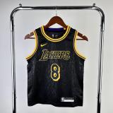 Los Angeles Lakers kids Kobe #8 BRYANT  snake pattern NBA Jerseys