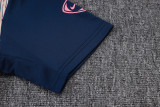 Barcelona Training clothing set Blue 1:1 Quality Soccer Jersey   25-26