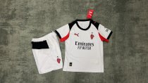 AC Milan  Away Kids Fans  1:1 Quality Soccer Jersey   25-26