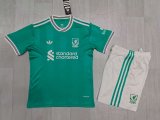 Liverpool Third Away Kids 1:1 Quality Soccer Jersey   25-26