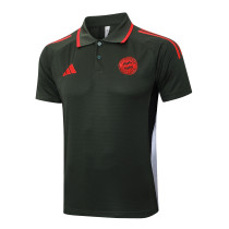 Bayern Munich Polo Fans  Black 1:1 Quality Soccer Jersey  25-26