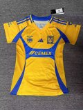 Tiger Home Women fans 1:1 Quality Soccer Jersey   24-25