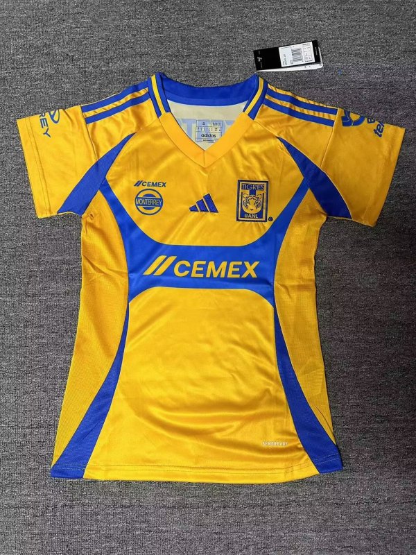 Tiger Home Women fans 1:1 Quality Soccer Jersey   24-25