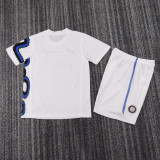 Retro Inter Milan  away Kids 1:1 Quality Soccer Jersey  2009-2010