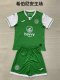 Hibernian F.C home kids 1:1 Quality Soccer Jersey  24-25