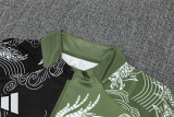 Real Madrid Training  Tracksuit Green Black  (Kids And Man )  1:1  25-26