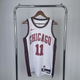 Chicago Bulls City Edition  White  #11 DEROZAN  1:1 Quality NBA  Season Jerseys  2023