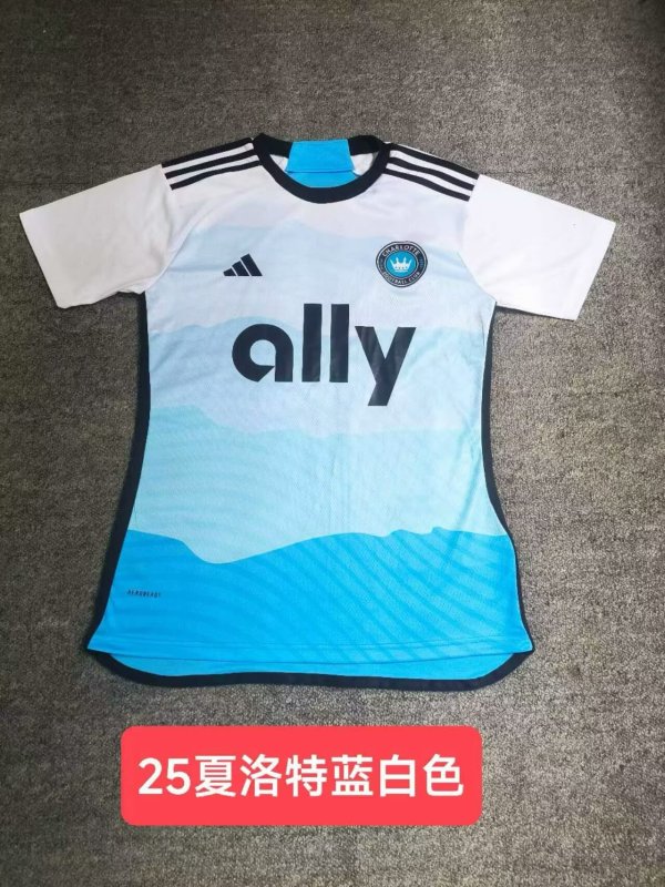 Charlotte Eagles Home  fans  1:1 Quality Soccer Jersey   24-25