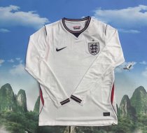 England  Home Long Sleeve Fans 1:1 Quality Soccer Jersey  26-27 (2026)