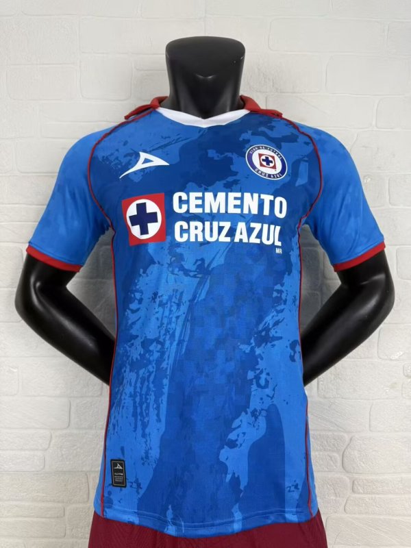 Cruz Azul Special Edition Home  player 1:1 Quality Soccer Jersey 25-26
