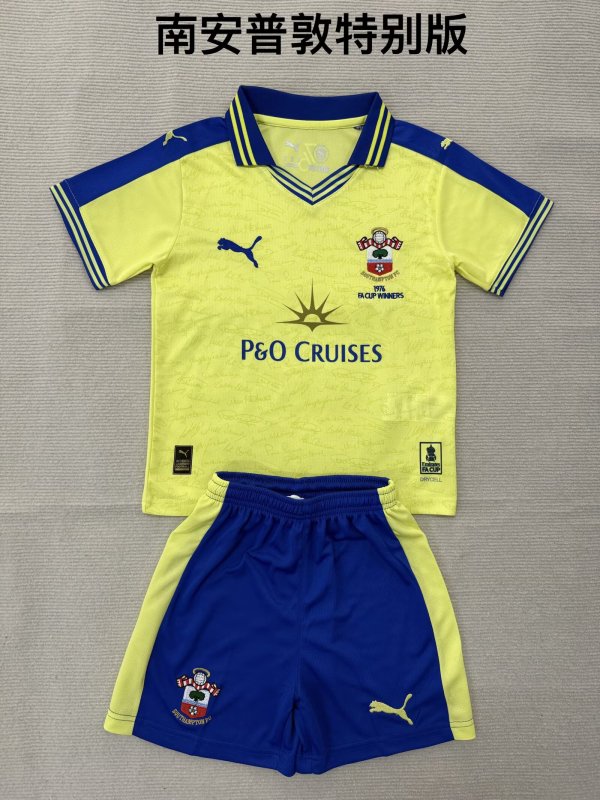 Southampton 150 Year  Special Edition  (16- 2XL KIds  ANd man ) Fans 1:1 Quality Soccer Jersey   25-26