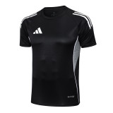 Adidas Clover Sets  Black 1:1 Quality Soccer Jersey  25-26