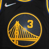 Golden State Warriors Black City Edition #3 POOLE 1:1 Quality NBA Season Jerseys  2022