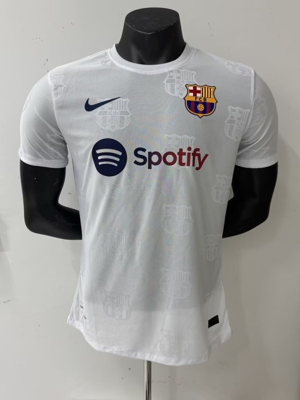 Barcelona  Special Edition Player  white  1:1 Quality Soccer Jersey  25-26