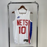Brooklyn Nets Retro  White  #10  SIMMONS 1:1 Quality NBA  Season Jerseys 2023