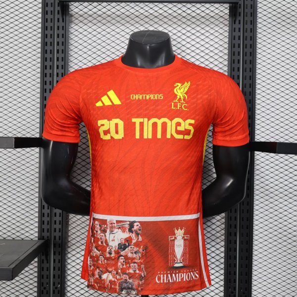Liverpool champion Special Edition  Player   1:1 Quality Soccer Jersey   25-26