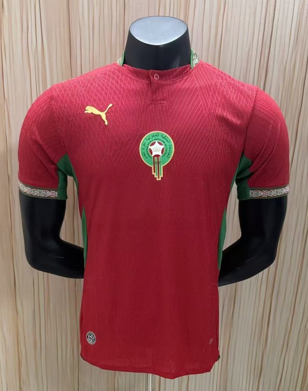 Morocco  Home  Player 1:1 Quality Soccer Jersey 26-27 (2026)