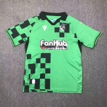Bristol Rovers away fans 1:1 Quality Soccer Jersey   24-25
