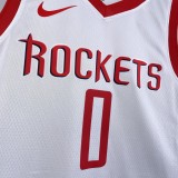 Houston Rockets Reward Edition White #0 WESTBROOK 1:1 Quality NBA  Season Jerseys 2019