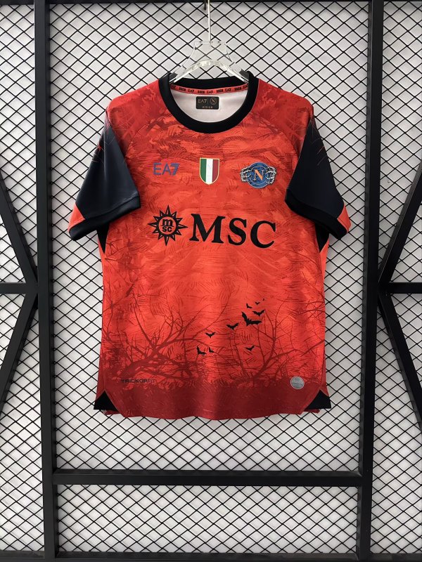 Napoli Halloween noctilucent Special Edition  Fans 1:1 Quality Soccer Jersey   25-26