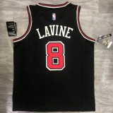 Chicago Bulls Black #8 LAVINE 1:1 Quality NBA  Season Jerseys