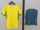 Brazil  Home Yellow With Pants Sets Fans 1:1 Quality Soccer Jersey 26-27 (2026)