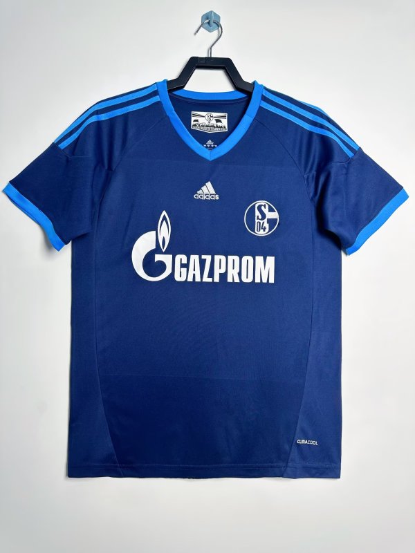 Retro Schalke 04 home  1:1 Quality Soccer Jersey  2010-2011