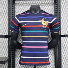France Training clothing Player 1:1 Quality Soccer Jersey 24-25
