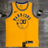Golden State Warriors Yellow  #30 CURRY 1:1 Quality NBA Season Jerseys
