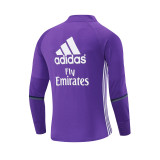 Retro Real Madrid  Training  Tracksuit  Purple 1:1 2016-2017