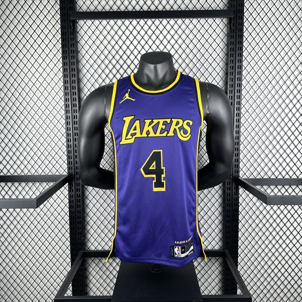 Los Angeles Lakers  Jordan  #4 KNECHT  1:1 Quality NBA Jerseys  2023