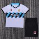 Retro Inter Milan Away Kids 1:1 Quality Soccer Jersey  1990-1991