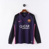 Retro Barcelona long  Away  Fans  1:1 Quality Soccer Jersey     2016 2017