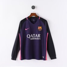 Retro Barcelona long  Away  Fans  1:1 Quality Soccer Jersey     2016 2017
