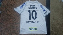 Santos #10 NEYMAR JR  Home fans 1:1 Quality Soccer Jersey    24-25