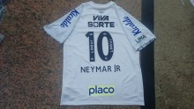 Santos #10 NEYMAR JR  Home fans 1:1 Quality Soccer Jersey    24-25