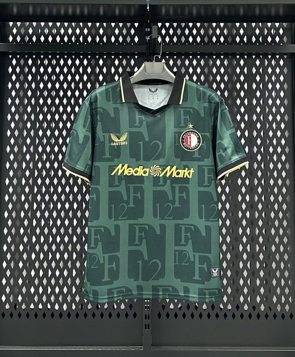 Feyenoord Rotterdam Third Away  Fans 1:1 Quality Soccer Jersey  25-26