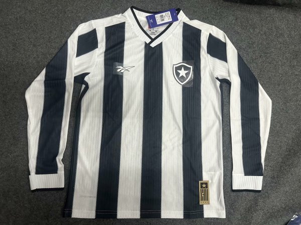 Botafogo home long sleeves Fans 1:1 Quality Soccer Jersey  24-25