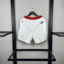 Golden State Warriors  White 1:1 Quality NBA Pants 2025