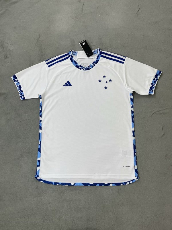 Cruzeiro home  Fans 1:1 Quality Soccer Jersey   25-26