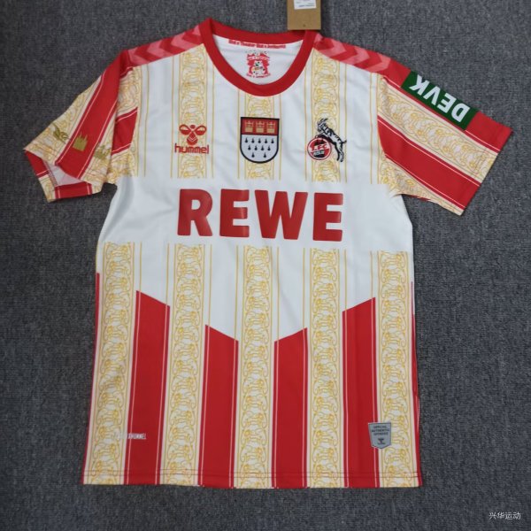 Koln carnival Fans 1:1 Quality Soccer Jersey   23-24