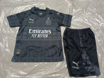 AC Milan fourth Away black  Kids 1:1  23-24