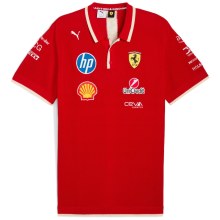 F1 Ferrari Polo Red   Short Sleeve Racing Suit 2025